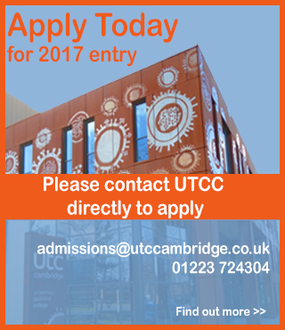 Apply to UTC Cambridge today